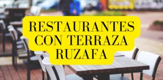 Restaurantes en Ruzafa con Terraza Terraza en un restaurante de Ruzafa Valencia